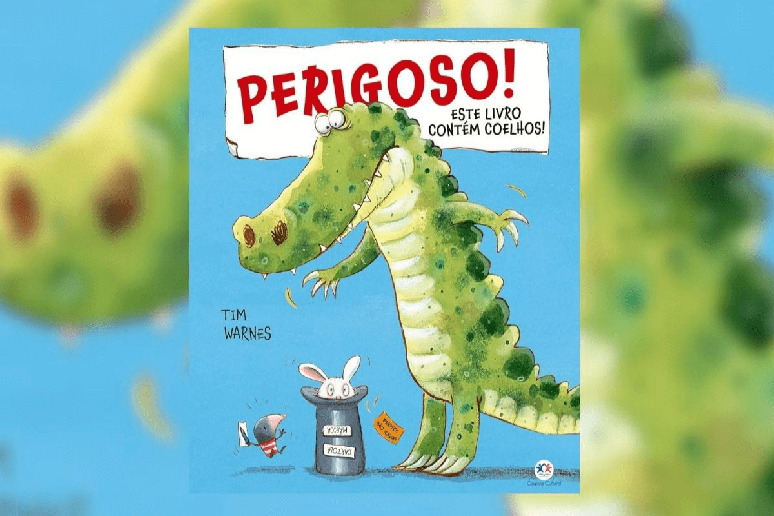 O livro “Perigoso! Este livro contém coelhos!” traz uma história divertida sobre a amizade 