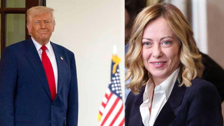 Giorgia Meloni pretende usar suas boas relações com Donald Trump para encontrar uma solução para o conflito tarifário entre Estados Unidos e União Europeia