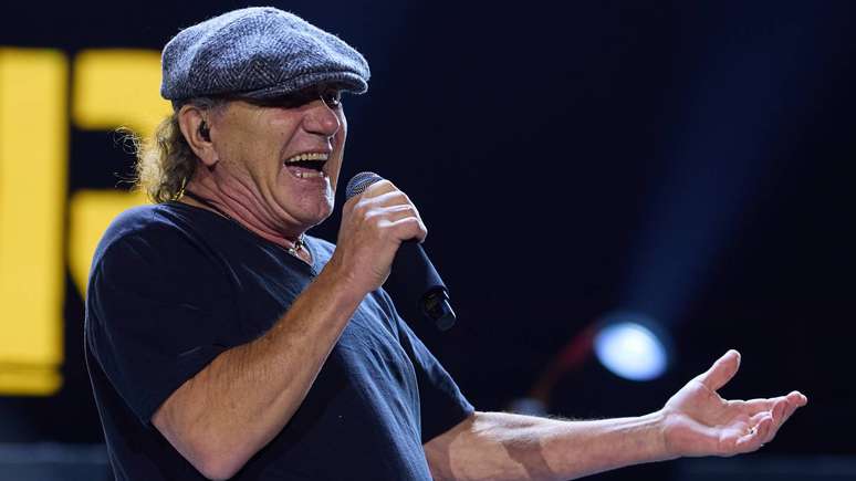 Brian Johnson ao vivo com o AC/DC em 2025 -
