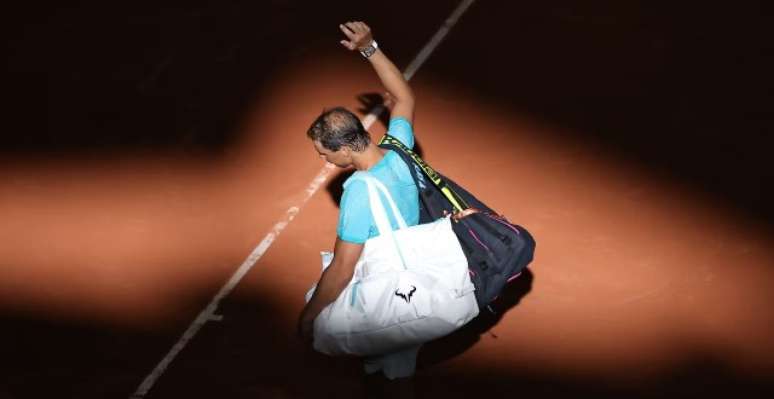 Nadal em despedida de Roland Garros