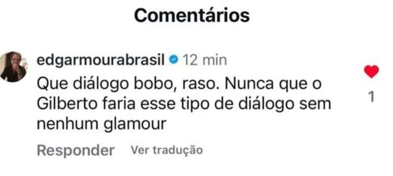 The widower Gilberto Braga detonated Vale Tudo's remake The widower Gilberto Braga detonated Vale Tudo's remake