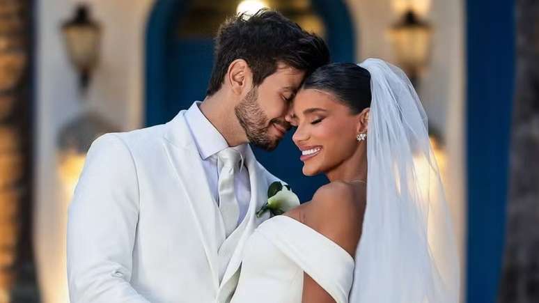 Mariano compartilha novas fotos de casamento com Jakelyne Oliveira/