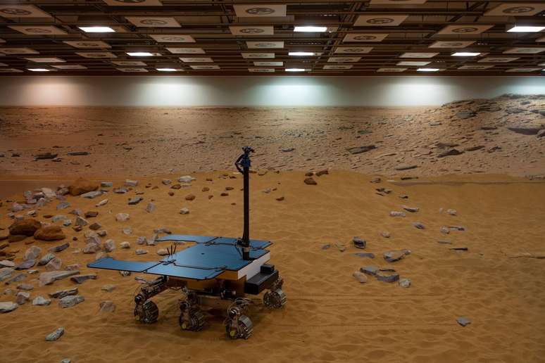 Um protótipo funcional do rover ExoMars