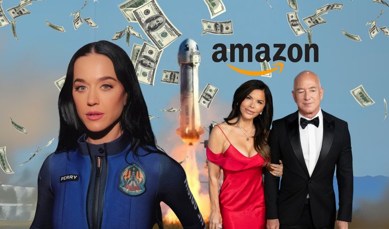 Katy Perry in space: how much did the 11 -minute trip of the singer with a bride with Jeff Bezos, Amazon CEO?