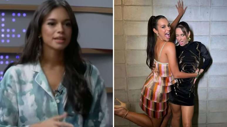 Alane e Bia ainda era próximas quando sairam do BBB 24