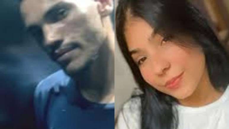 Maicol Santos e Vitória Souza