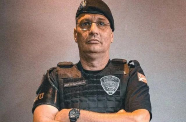 O secretário da Segurança Pública de Ribeirão Pires (SP), Sandro Torres Amante