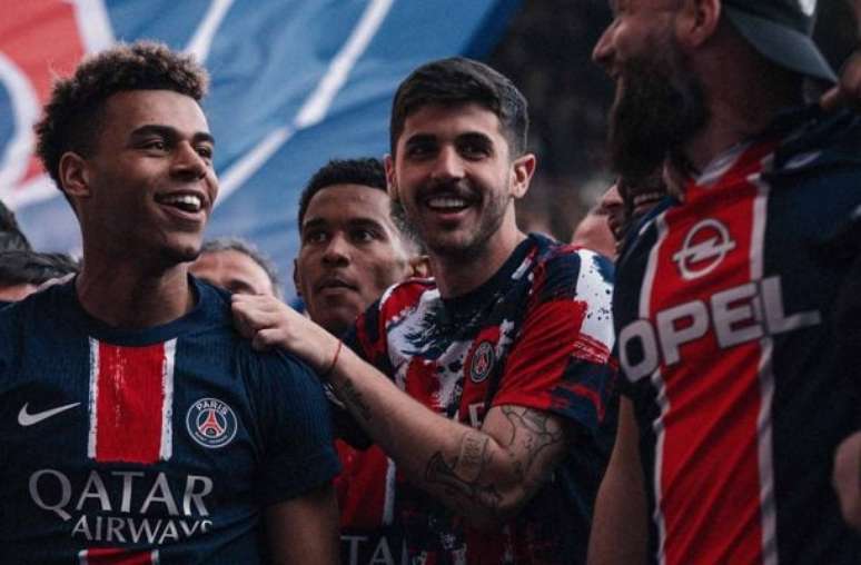 Divulgação/ PSG - Legenda: Campeão francês com sobras, PSG agora foca em bater recordes e faturar a Champions