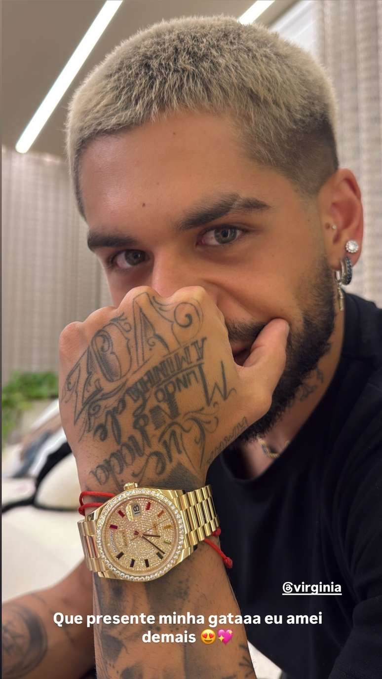 Zé Felipe ganha Rolex de Virginia —