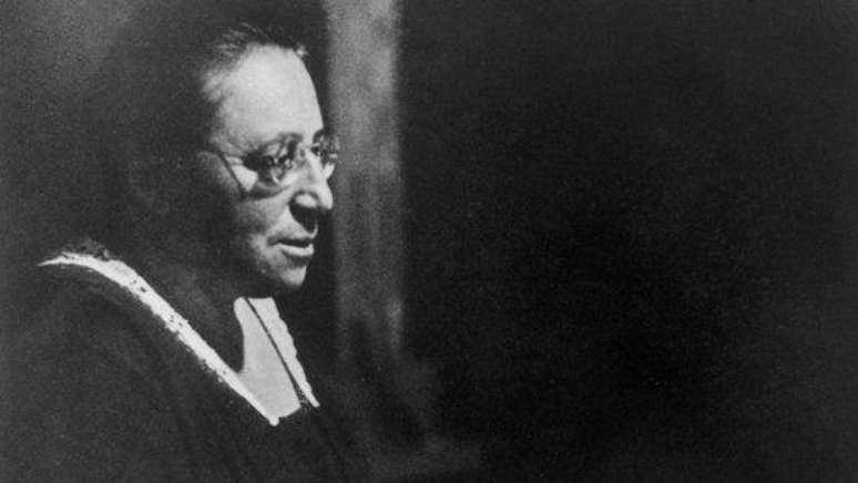 ​​Emmy Noether concluiu sua vida acadêmica nos Estados Unidos