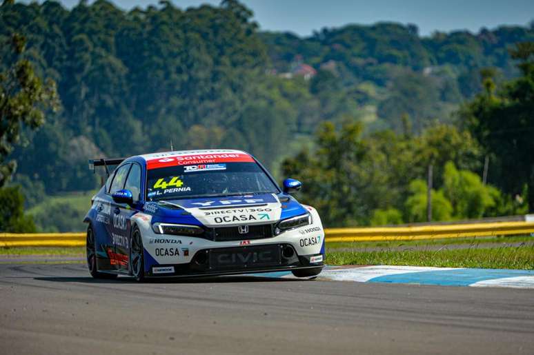 Leonel Perinía durante a classificação