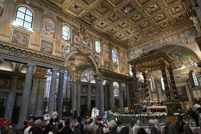 Santa Maria Maior é uma das quatro basílicas papais de Roma.