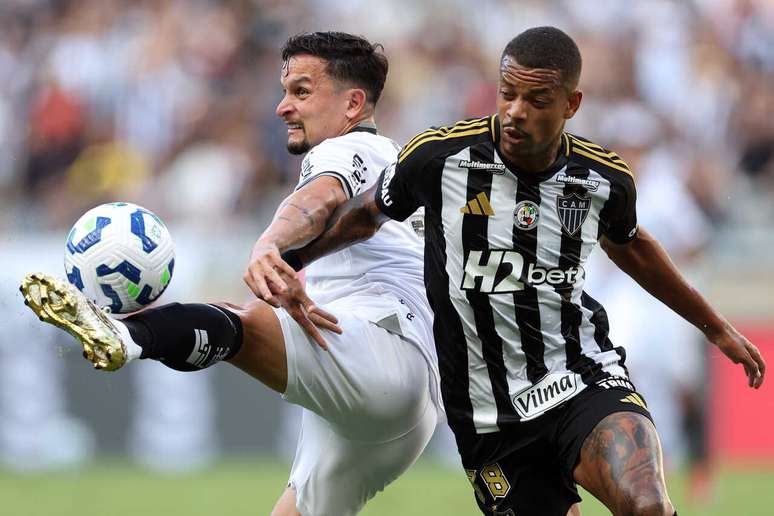 Botafogo perdeu para o Atlético-MG no último domingo pelo Campeonato Brasileiro no Estádio Mineirão –