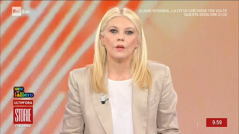 Eleonora Daniele ficou visivelmente abalada