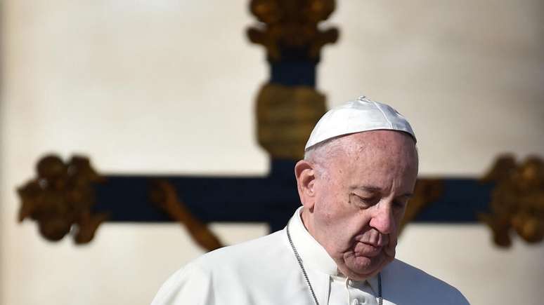 O Papa Francisco, aqui em 16 de novembro de 2016, na Praça de São Pedro.