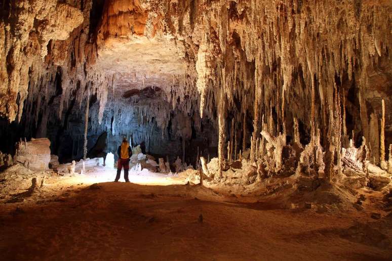 Caverna São Bernardo, em Terra Ronca 