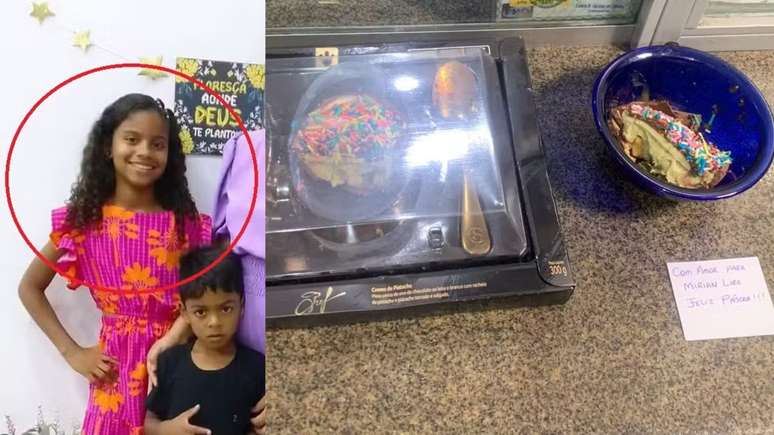 Evely Fernanda também comeu o ovo de Páscoa que matou o irmão, Luís Fernando, de sete anos