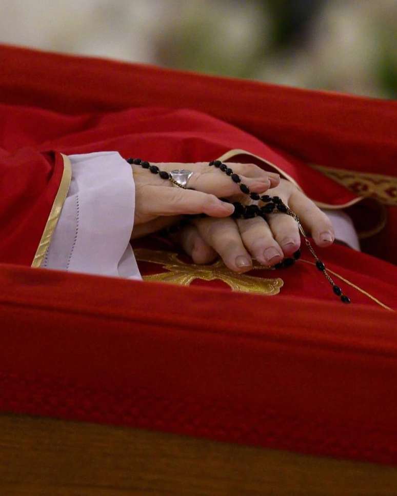 Papa Francisco em caix&atilde;o - Instagram