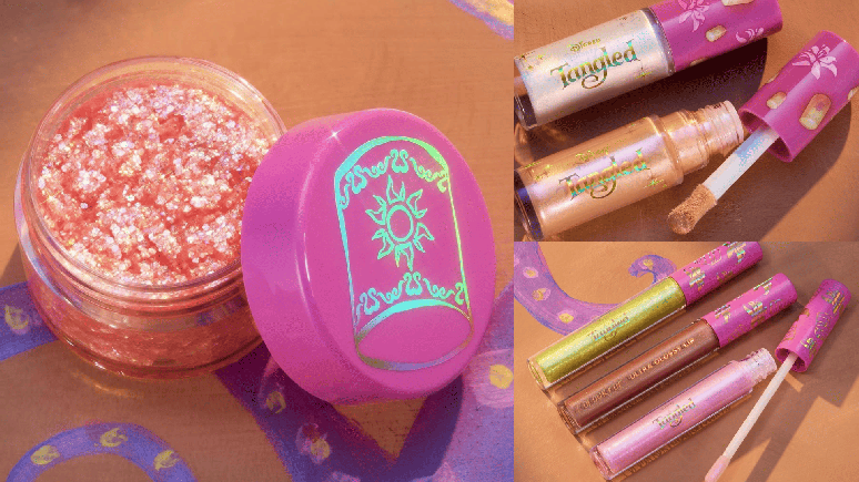 ColourPop lança linha inédita de 'Enrolados' em parceria com a Disney
