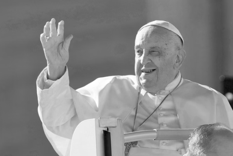 morte do papa luto