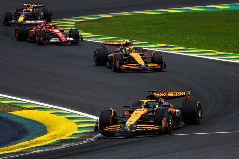 McLaren. Ferrari e Red Bull em Interlados (2024) 