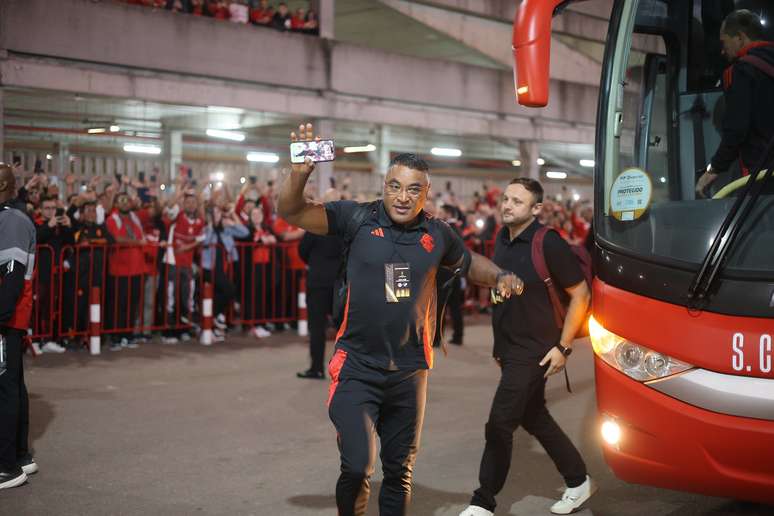 O técnico do Inter, Roger Machado. 