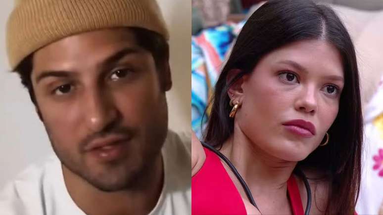 Daniel Rocha e Vitoria Strada, confinada no 'BBB 25'