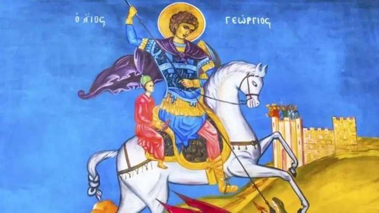 S&atilde;o Jorge &eacute; tido como uma figura glamurosa com uma lenda que reflete valores ingleses