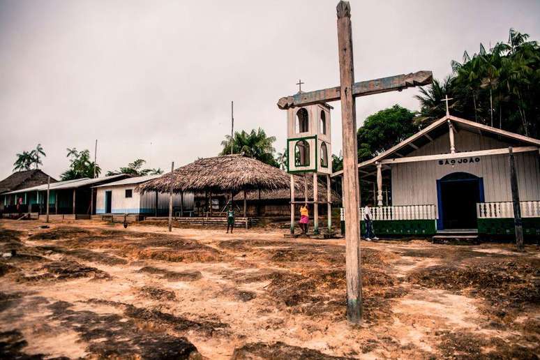 A Amaz&ocirc;nia tem merecido um olhar especial nos &uacute;ltimos anos e isto deve continuar por parte da Igreja. Na foto, uma igreja remota em vila &agrave;s margens do rio Xi&eacute;