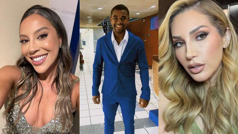 Últimos campeões das edições do BBB: Renata, Davi Brito e Amanda Meirelles.
