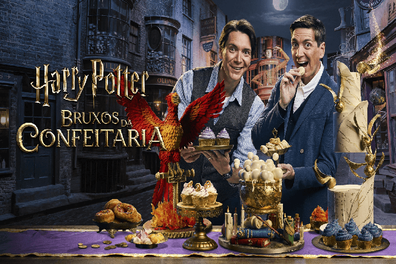 Em “Harry Potter: Bruxos da Confeitaria”, confeiteiros enfrentam desafios para reproduzir cenas marcantes da franquia em doces 