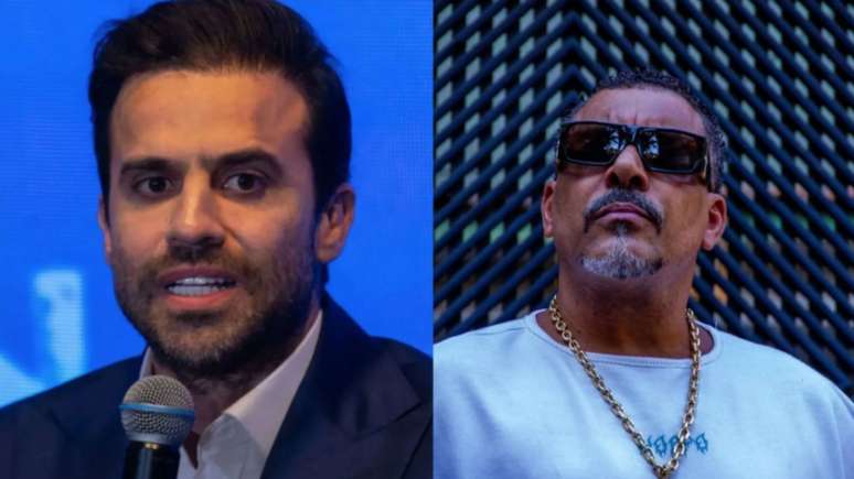 Pablo Marçal e o rapper Dexter