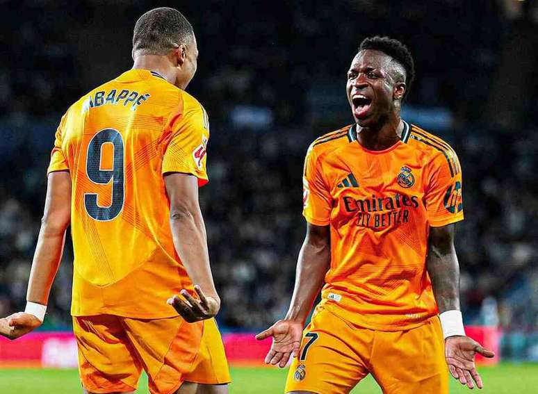 Mbapp&eacute; e Vini Jr.: uma dupla de sucesso no Real &ndash; Divulga&ccedil;&atilde;o/Real Madrid