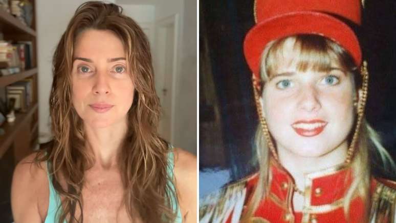 Letícia Spiller estreou como paquita aos 15 anos e ficou três anos no programa