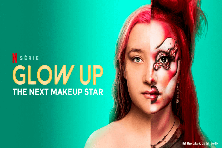 Em “Glow Up: Next Make-Up Star”, 10 aspirantes a maquiadores disputam um contrato profissional com nomes poderosos da indústria da moda 
