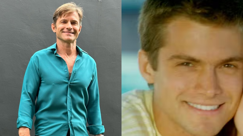 Claudio Heinrich atualmente e na época de 'Malhação 1995'