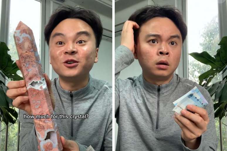 Vídeo mostra encenação de cliente pagando R$ 10 por produtos que, juntos, custaram R$ 11. Saiba como funciona a equação