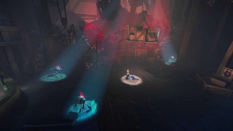 O game sofre com alguns problemas técnicos que atrapalham a fluidez do espetáculo