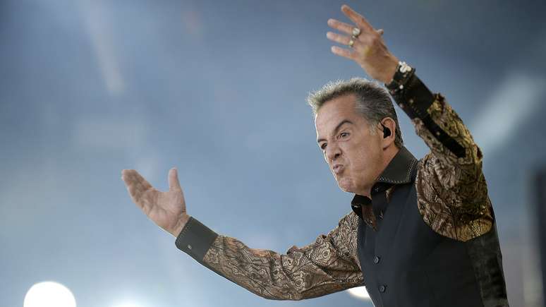 Nasi, vocalista do Ira!, em 2015 -