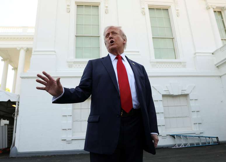 Donald Trump na Casa Branca