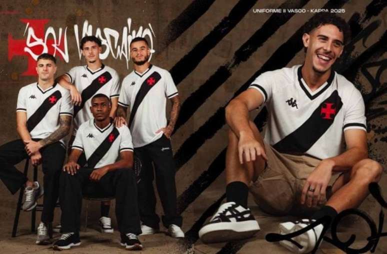 Novo uniforme de goleiros do Vasco da Gama –