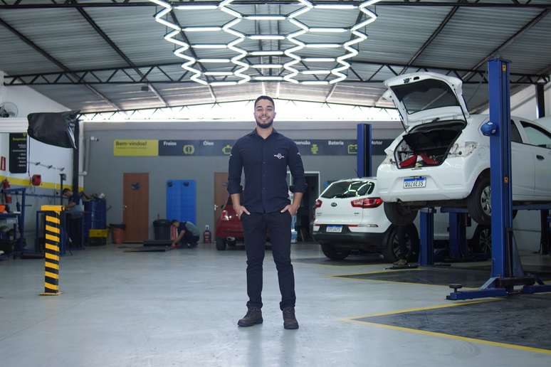 Breno Henrique, engenheiro mecânico e técnico em mecânica