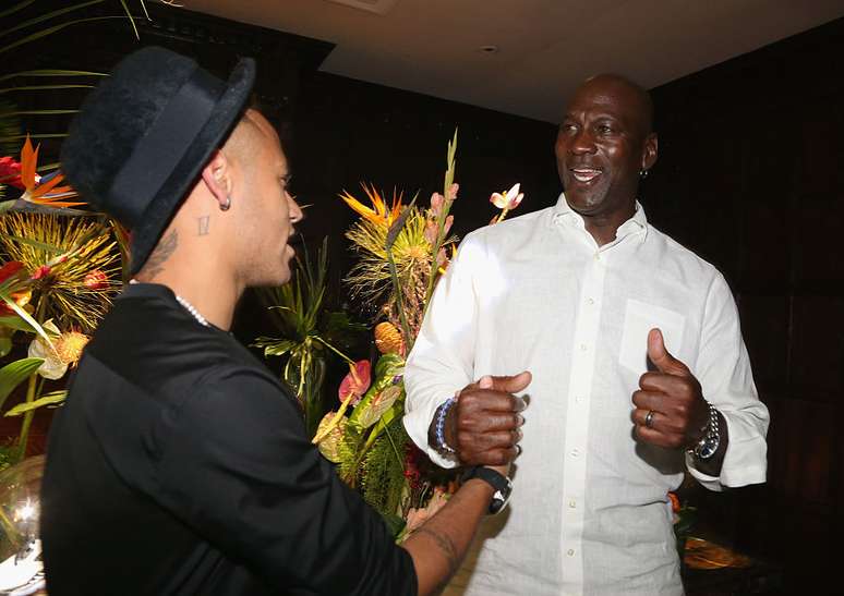 Neymar e Michael Jordan