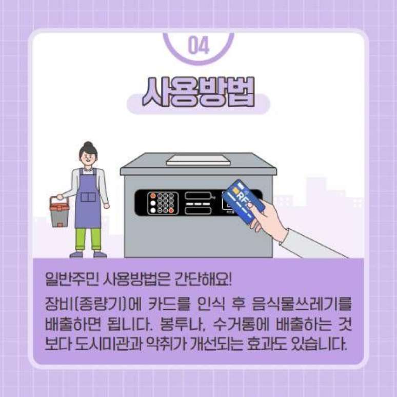 Há várias campanhas educativas na Coreia do Sul ensinando as pessoas a usar as máquinas e conscientizando sobre o desperdício