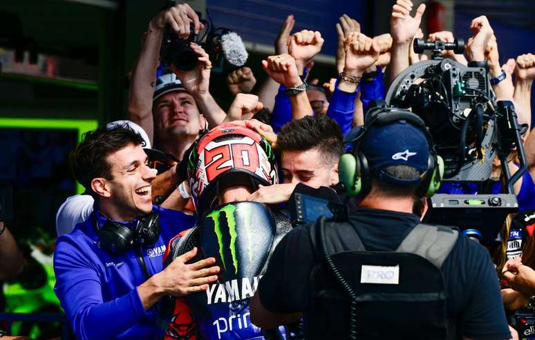 Em classifica&ccedil;&atilde;o emocionante, Quartararo quebra dom&iacute;nio da Ducati