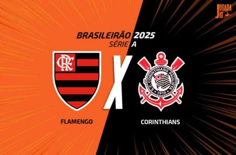 Forto Arte Jogada10 - Legenda: Flamengo e Corinthians jogam neste domingo, com casa lotada no Maracanã