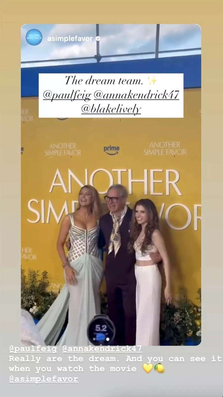 Blake Lively Calls Anna Kendrick, Paul Feig a 'Dream' at Another Simple Favor Premiere amid Justin Baldoni Legal Battle