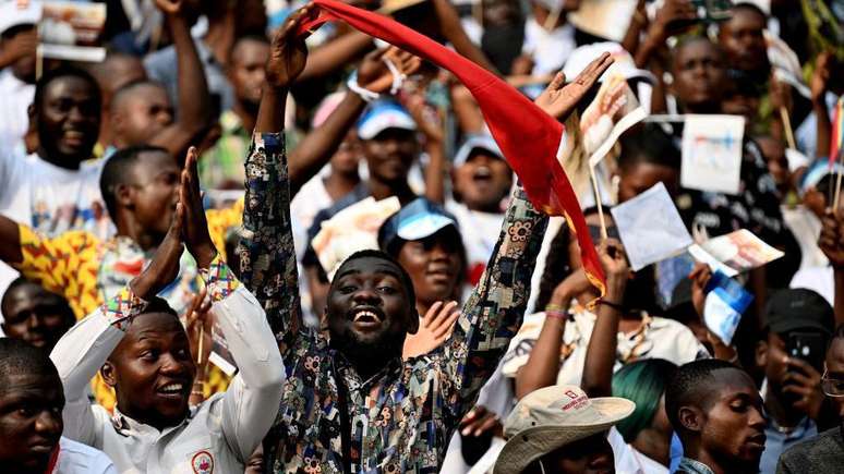 Estima-se que um milhão de pessoas tenham comparecido a uma missa ao ar livre celebrada pelo papa Francisco na República Democrática do Congo, durante sua visita ao país em 2023