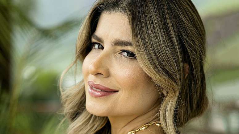 A atriz Claudia Melo