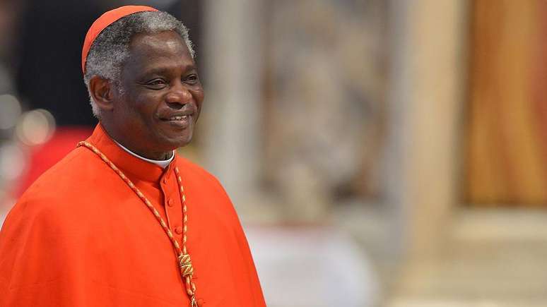 O cardeal Peter Turkson, de Gana, foi considerado favorito em 2013, para o conclave que elegeu o papa Francisco
